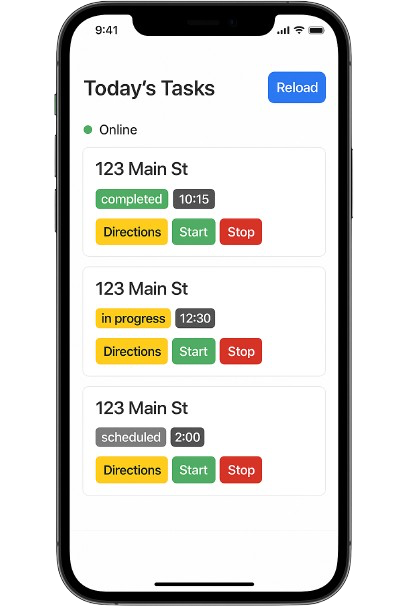 CleaningApp Mobile